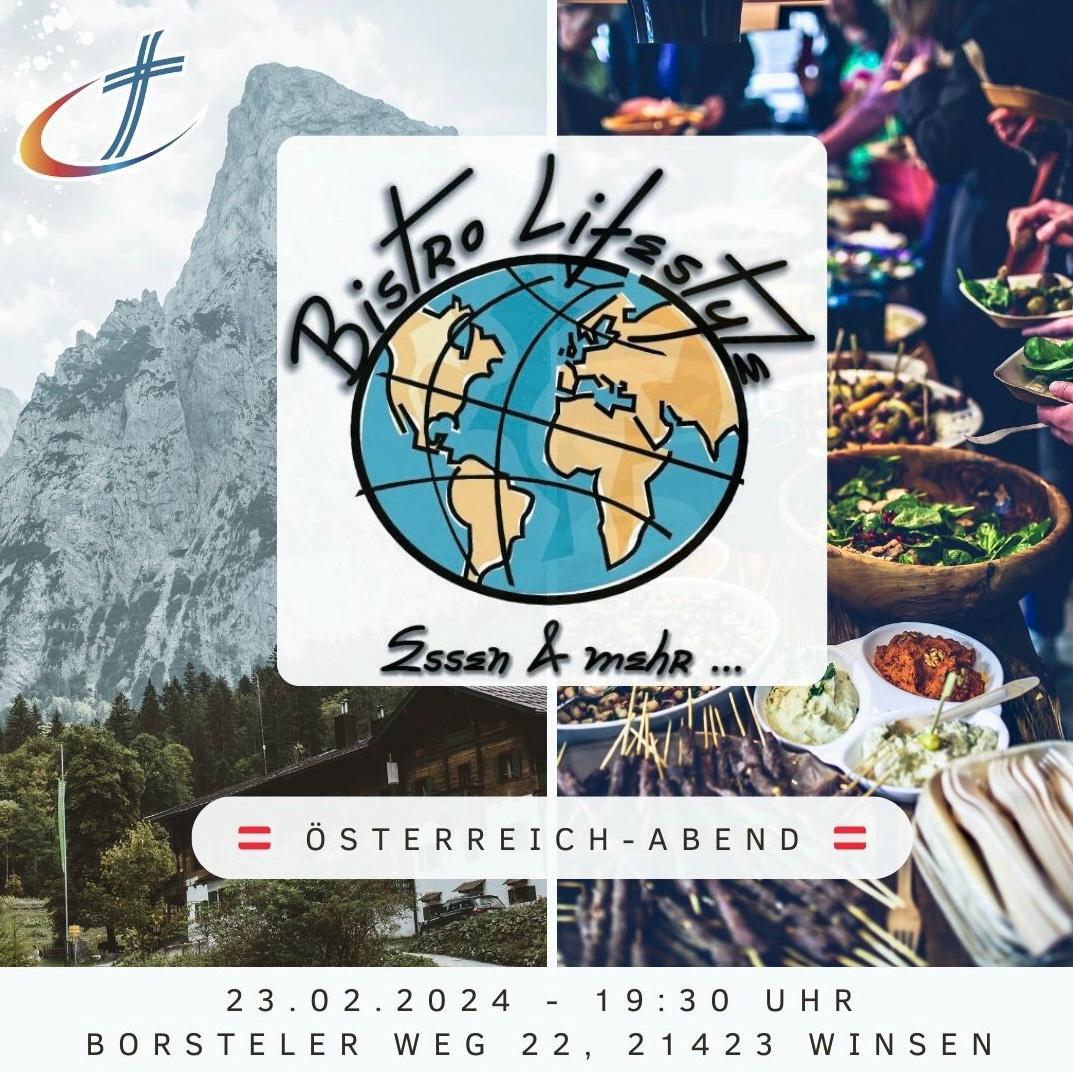 Bistro-Lifestyle Flyer: Österreich