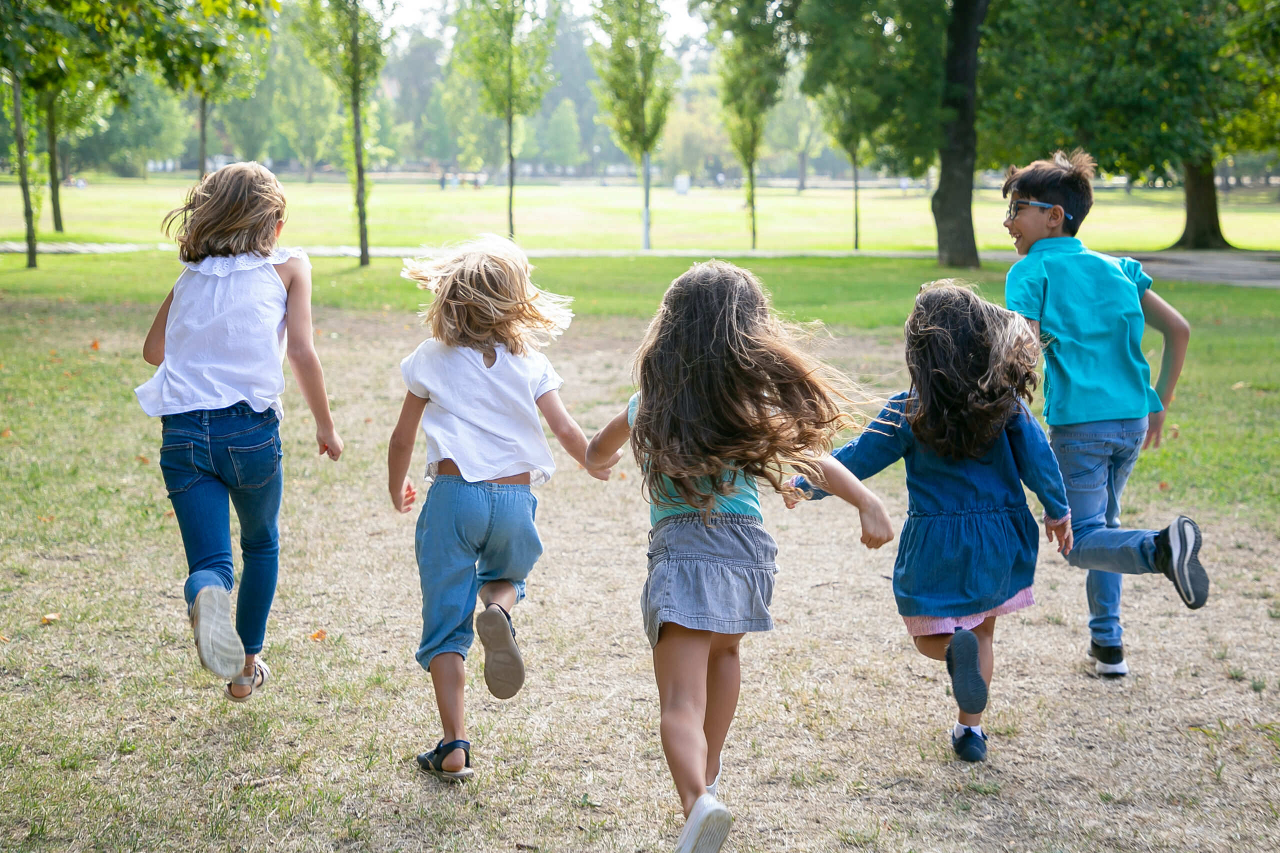 Kinder bei der Jungschar